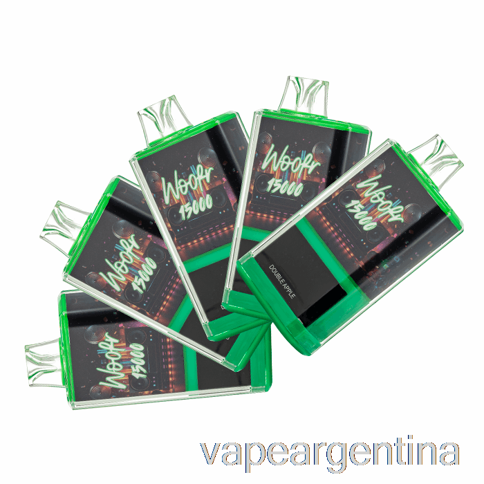 [paquete De 5] Vaporizador Desechable Woofr 15000 Descartable